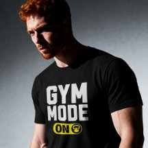 Gym Mode ON – Bold Fitness Motivation
