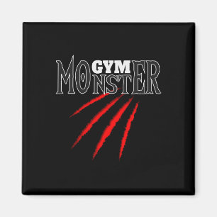 Gym Monster Sport Bodybuilding Weight Training Gym Magnet