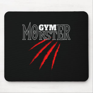 Gym Monster Sport Bodybuilding Weight Training Gym Mouse Pad