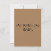 GYM Motivation Custom text And Light Brown