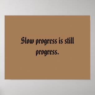 GYM Motivation quotes And Light Brown Poster