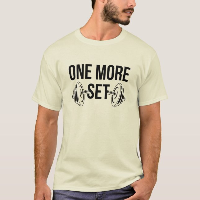 Gym Motivation T-Shirt (Front)