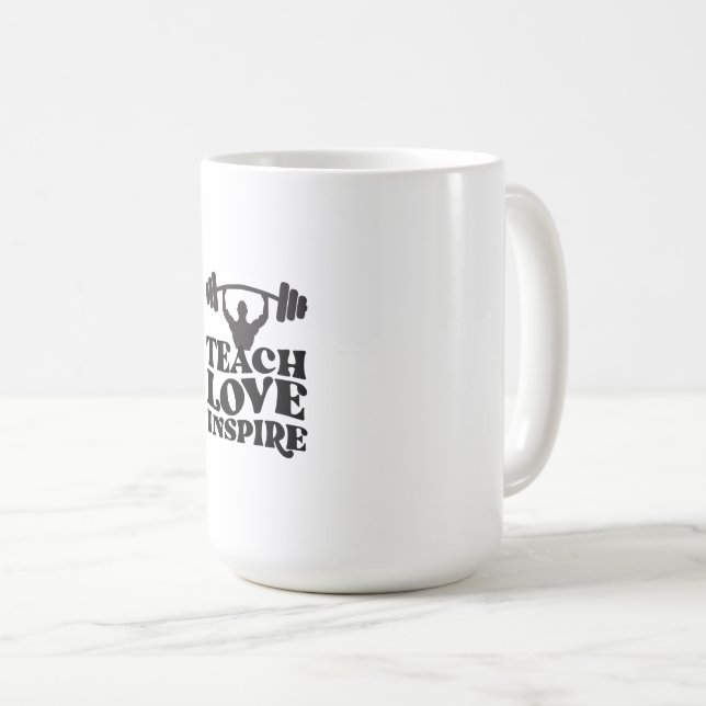GYM motivational design  Coffee Mug (Front Right)