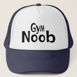 Gym noob trucker hat