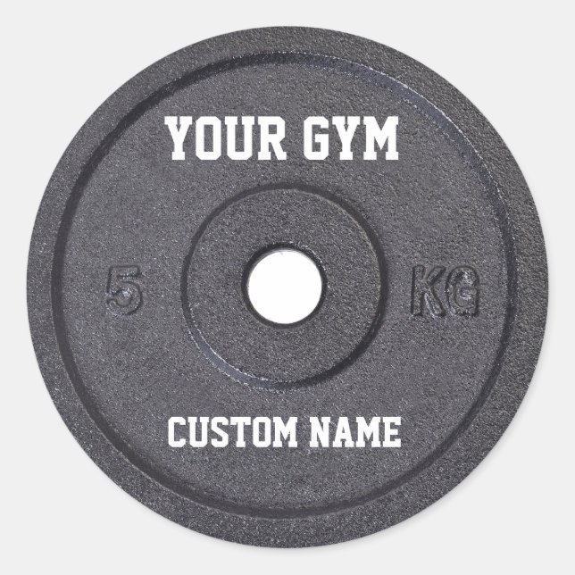 Gym Owner or User Funny Sticker (Front)