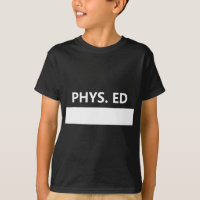Gym PE Class Uniform School Physical Education Mid