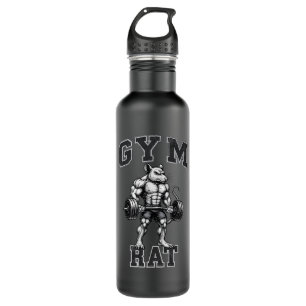 Gym Rat Deadlift - Lifting Humor - Bodybuilding  710 Ml Water Bottle