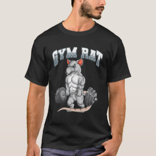 Gym Rat Fitness Bodybuilding T-Shirt