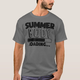 Gym Rat Summer Body Computer Loading Movation Work T-Shirt