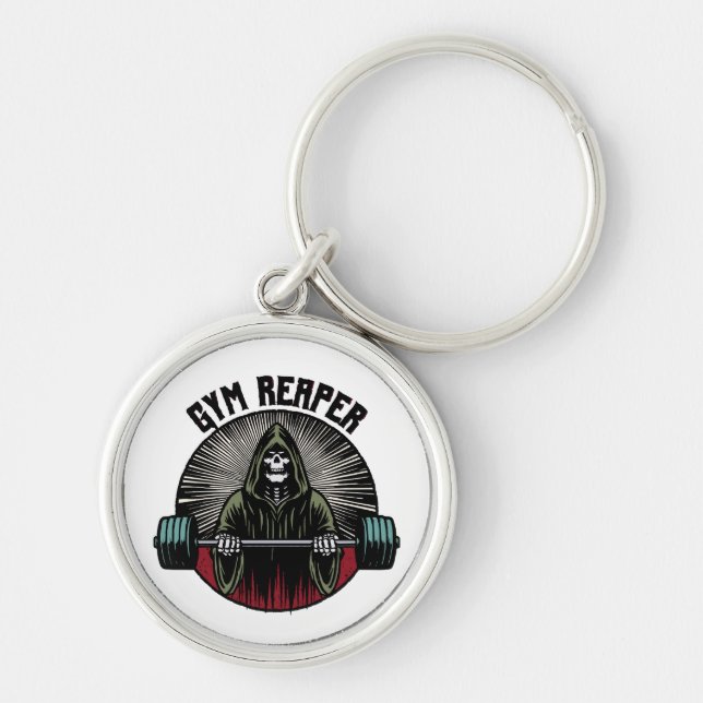 Gym Reaper Workout Key Ring (Front)