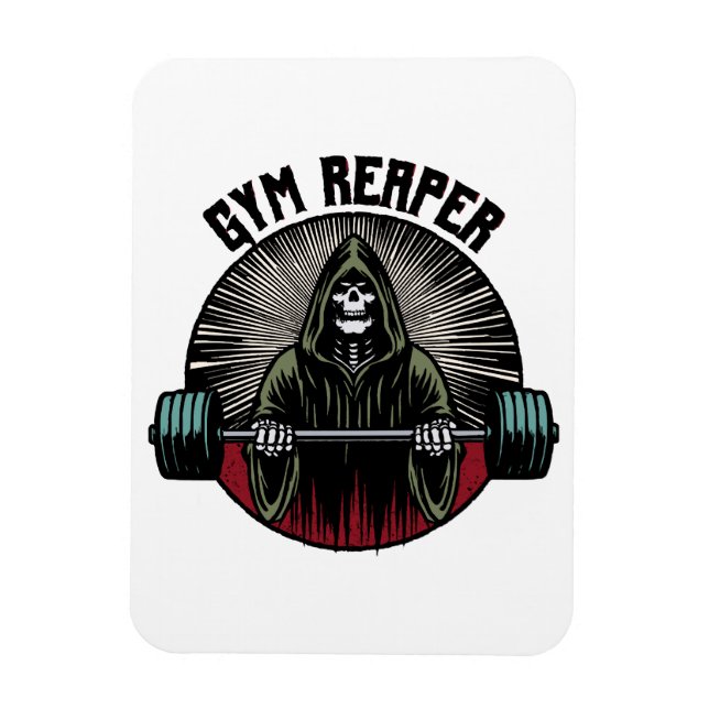 Gym Reaper Workout Magnet (Vertical)