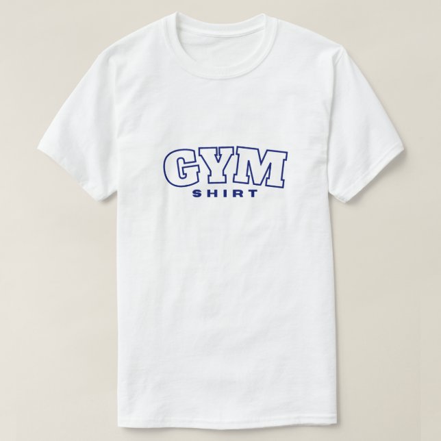 gym shirt (Design Front)