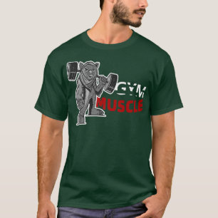 Gym Sport Bodybuilder Fitness Training Motivation T-Shirt