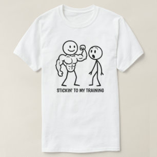 Gym Stick Figure T-Shirt