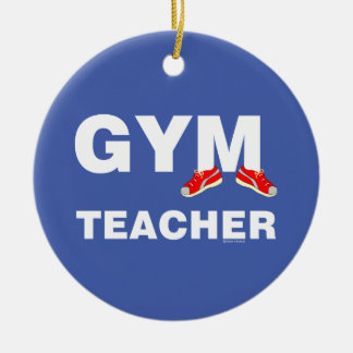Gym Teacher Sneakers Ceramic Tree Decoration