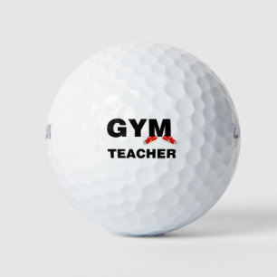 Gym Teacher Sneakers Golf Balls
