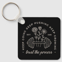 Gym trust the process keep going growth mindset