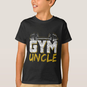 Gym Uncle Black Workout  T-Shirt