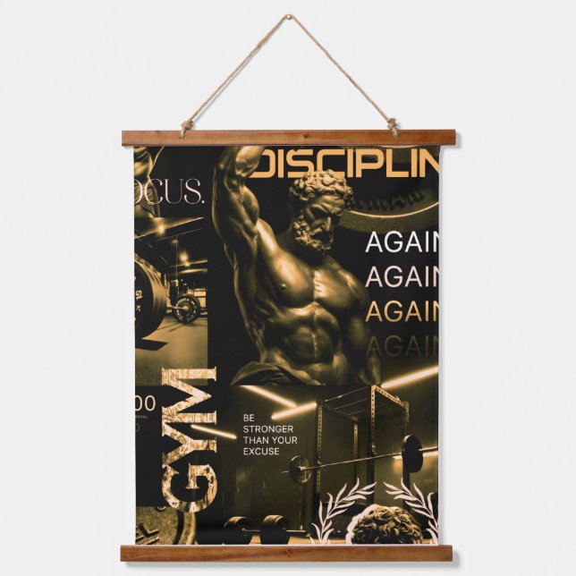 gym wall hangging tapestry (Front)
