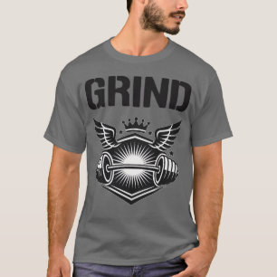 gym wear, bodybuilding, powerlifting, royal shield T-Shirt