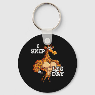 Gym Weight Training I Skip Leg Day 2  Key Ring