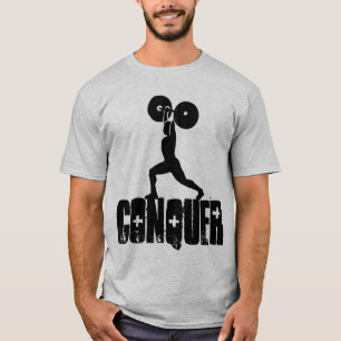 GYM & weightlifting CONQUER T-Shirt