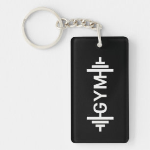 Gym Word Key Ring
