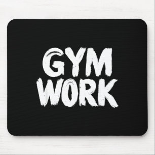 Gym Work Bodybuilding Fitness Workout Mouse Pad