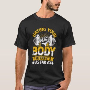 Gym workout exercise body T-Shirt