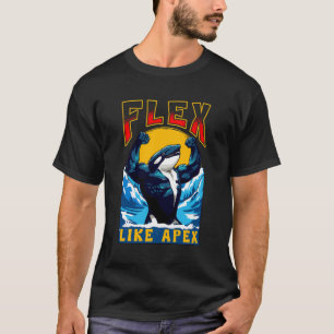 Gym Workout Fitness Orca Pun Men Women Funny Orce  T-Shirt