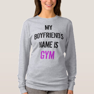 Gym workout long sleeve shirt