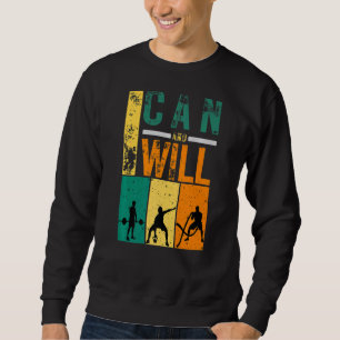 Gym Workout Motivational Inspirational Quote Men W Sweatshirt