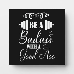 Gym Workout Motivational Plaque