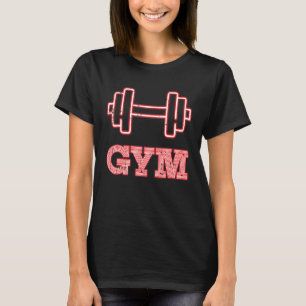 Gym Workout Training Weight Lifting Cool Fitness L T-Shirt