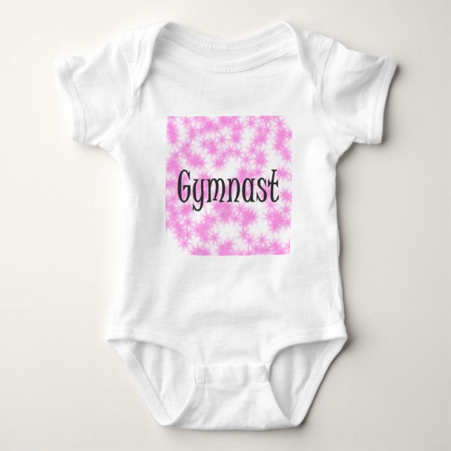 Gymnast Baby Bodysuit (Front)