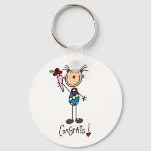 Gymnast Champion Key Ring
