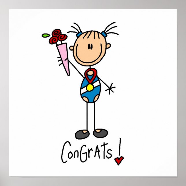 Gymnast Champion Poster (Front)