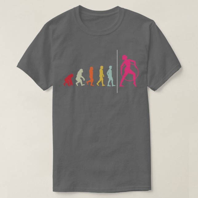 Gymnast Evolution Acrobat Gymnastics T-Shirt (Design Front)