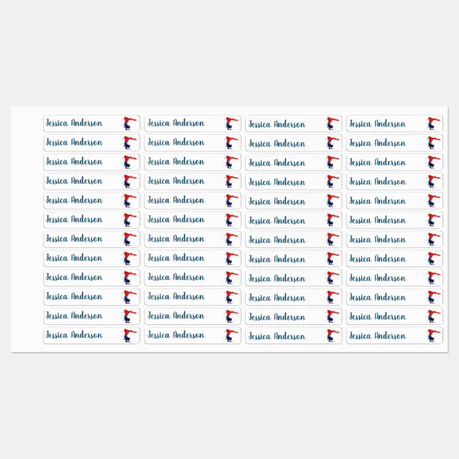 Gymnast Gymnastic Children's Custom Name Zazzle.co.nz