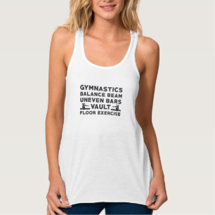 Gymnast Gymnastics Balance Beam Uneven Bars Vault Singlet