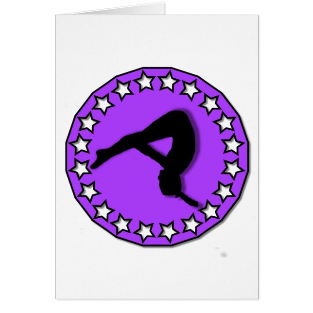 Gymnast in purple (Front)