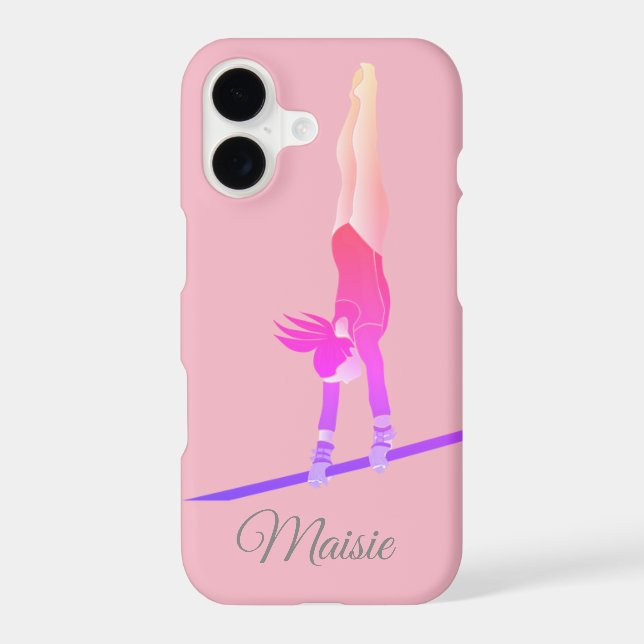 Gymnast Iphone Case (Back)
