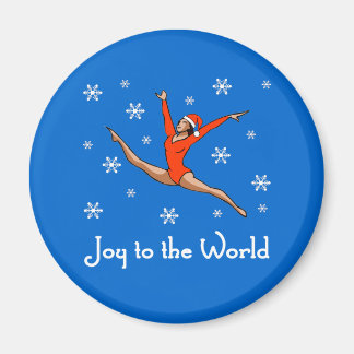 Gymnast Joy to the World Magnet