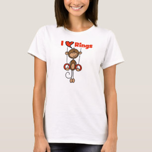 Gymnast Loves Rings T-Shirt