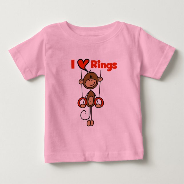 Gymnast Loves Rings Tshirts and Gifts (Front)