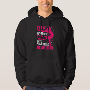 Gymnast Makes Mistakes Beautiful Gymnastics Player Hoodie