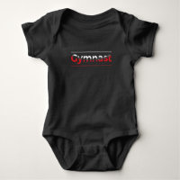 Gymnast - Minimalist Modern Gymnastics Word