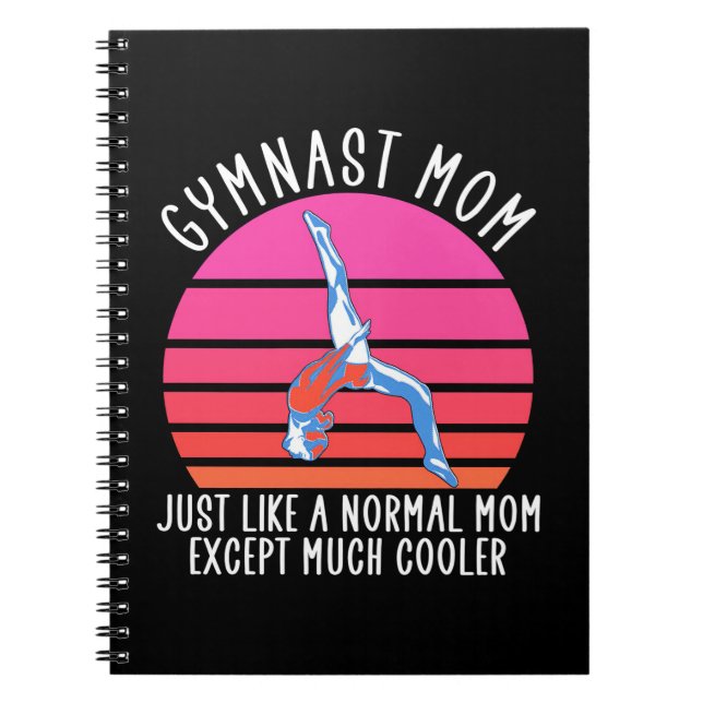 Gymnast Mom Notebook (Front)