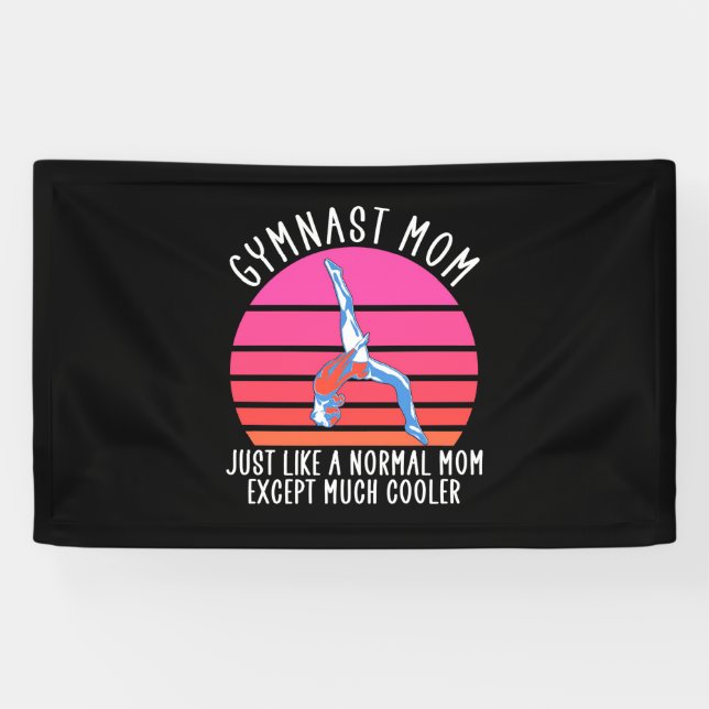 Gymnast Mum Banner (Horizontal)