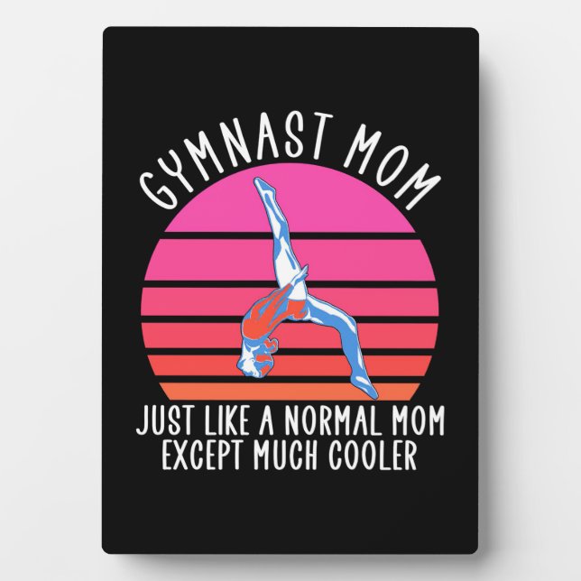 Gymnast Mum Plaque (Front)
